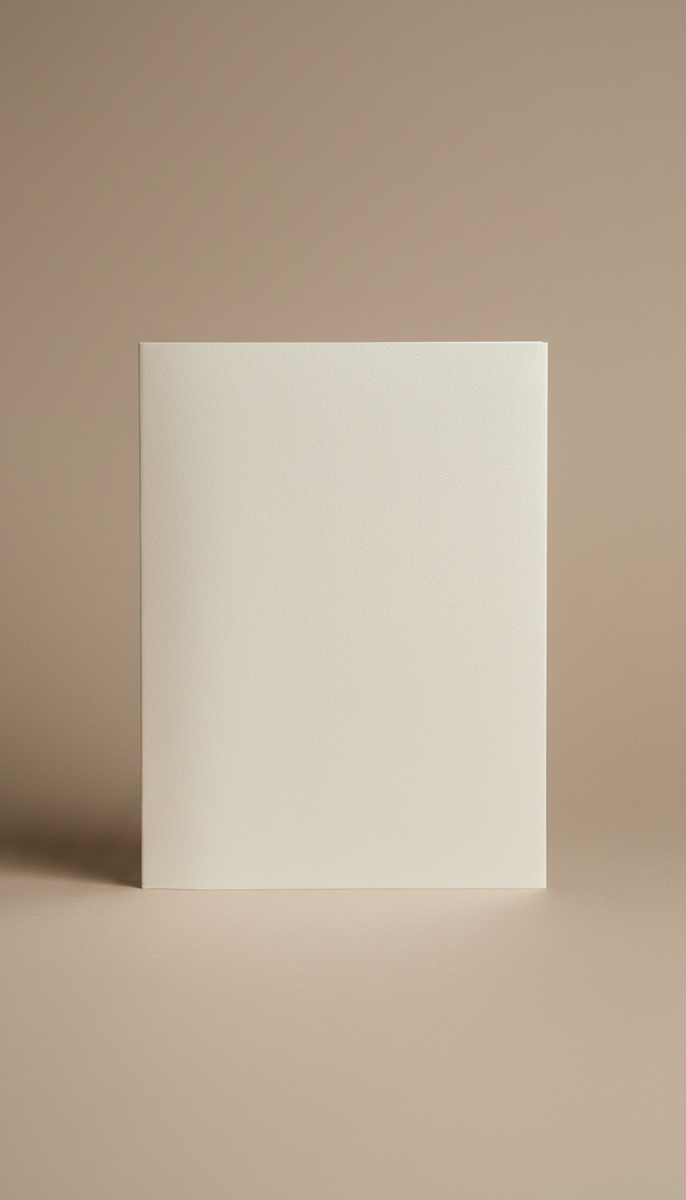 Custom Timeline Booklet with Pearlized Cover