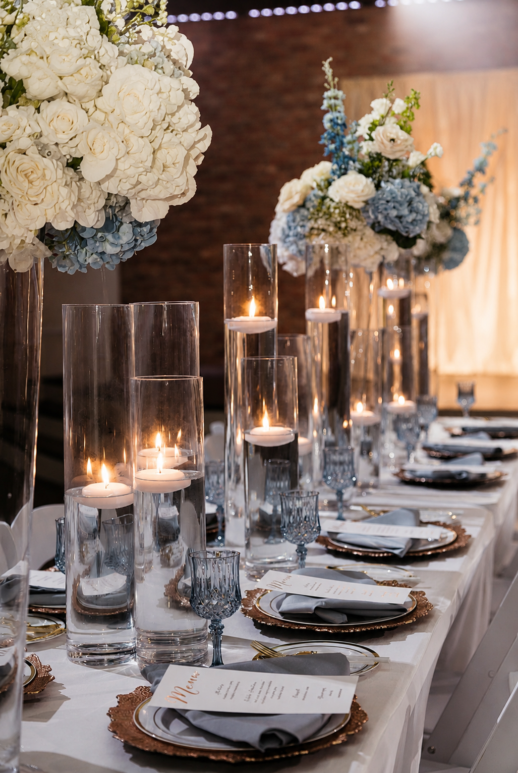 Feeling Blue Faux Floral