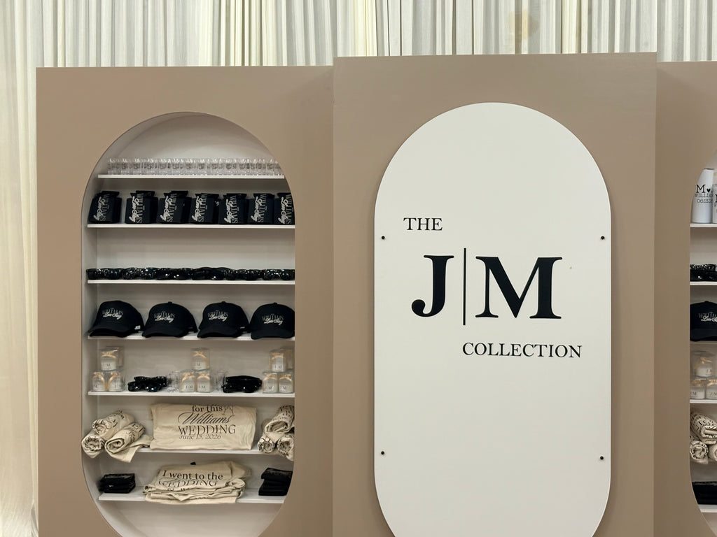Custom Favor/Merch Wall